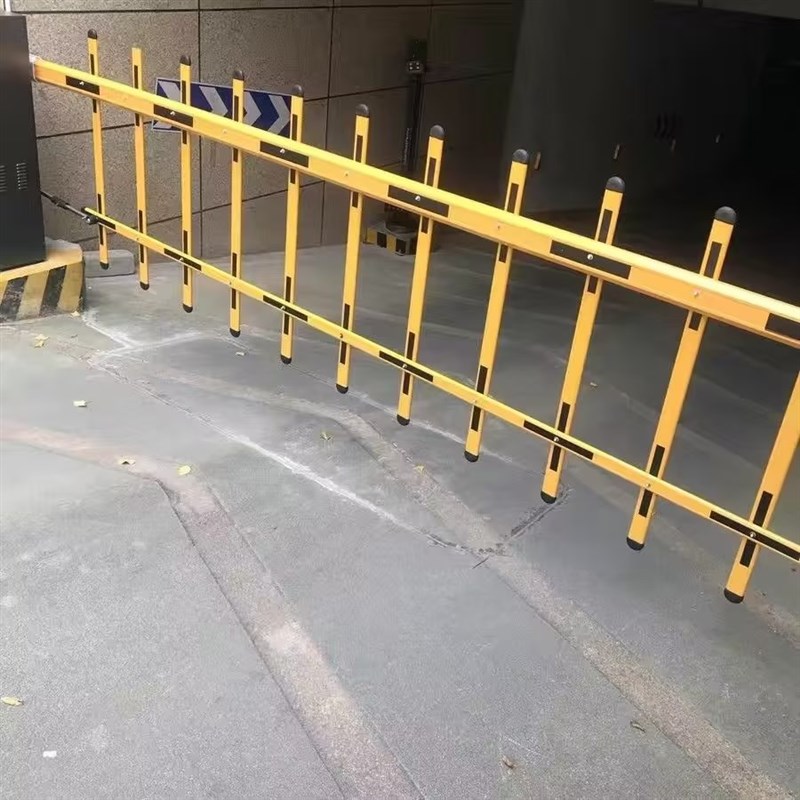 道闸栅栏杆科拓威捷快红百门盛铝合金小区停车场禁配件停车富士