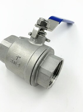 304不锈钢球阀二片式两片式球阀4分6分1寸2寸阀门DN15/20/25/50