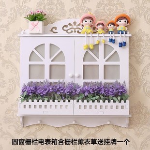 配电箱新款电表箱装饰画控开装饰盒遮挡和公开室内网络信息箱欧式