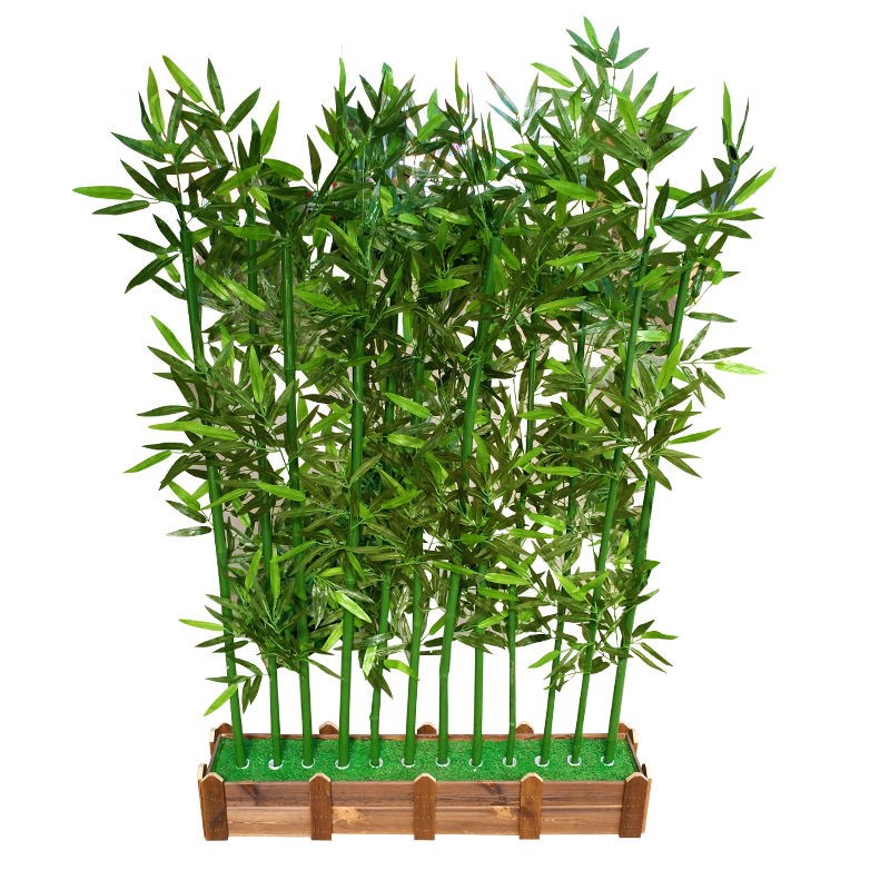 仿真竹子室内装饰加密镀膜假竹子隔断屏风室外造景植物景观假竹子
