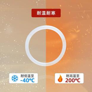2MM硅胶O型圈耐高温防水圈无毒密封圈 外径5