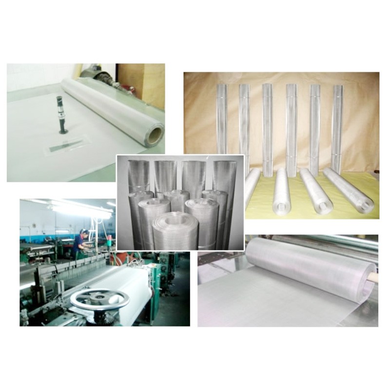 304不锈钢网振动筛网矿筛过滤编织网不锈钢筛网30-200目滤布丝网