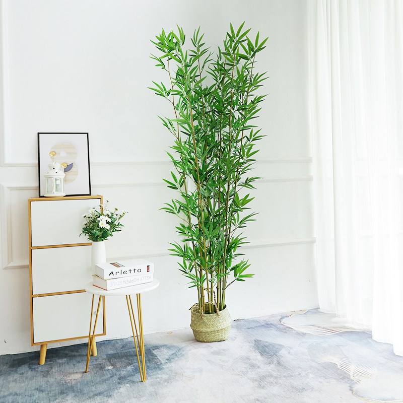 仿真竹子装饰假竹子植物造景仿生景观绿植遮挡加密落地竹林竹叶