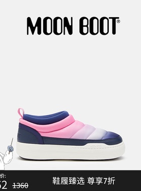 Moon Boot经典款男女同款不分左右蓝色 PARK SOFT MOONRISE休闲鞋
