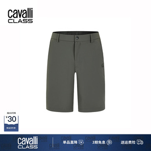 高级感百搭通勤休闲五分裤 男夏季 短裤 CavalliClass卡沃利高端西装