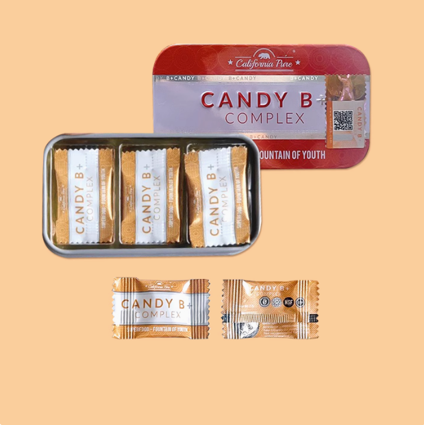 马来西亚原装进口正品代购现货永春糖candyB糖 男士能量糖人参糖