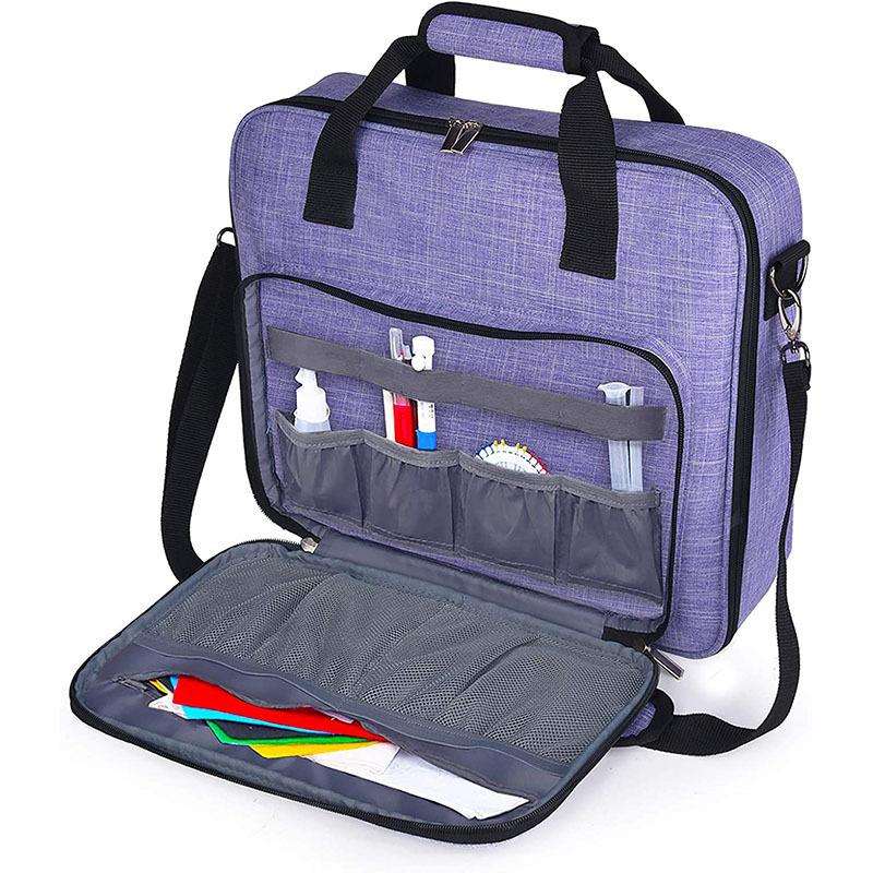 跨境热款刺绣收纳袋,多功能刺绣针线袋,大容量刺绣套装收纳袋