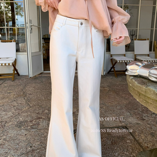 休闲裤 型；掐出韩女腰臀比例休闲百搭微喇裤 股封神版 OFFICIAL