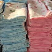 定制纺织品纱布口水巾婴幼儿各款 纯棉擦洗巾类产品