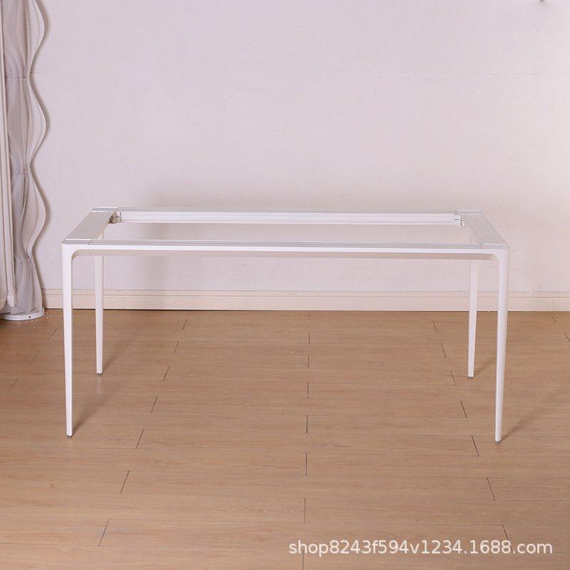 铝合金实心餐桌脚桌架岩板餐桌腿会议桌腿可加铝横梁大理石支撑架,住宅家具,玻璃餐桌,淘宝优惠券,粉丝福利购,淘宝优惠卷