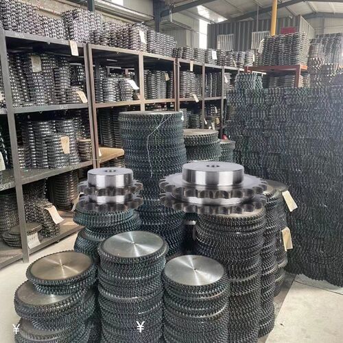 4分/08B/428平片45钢10齿-60齿传动链轮齿轮非标定做代加工内孔