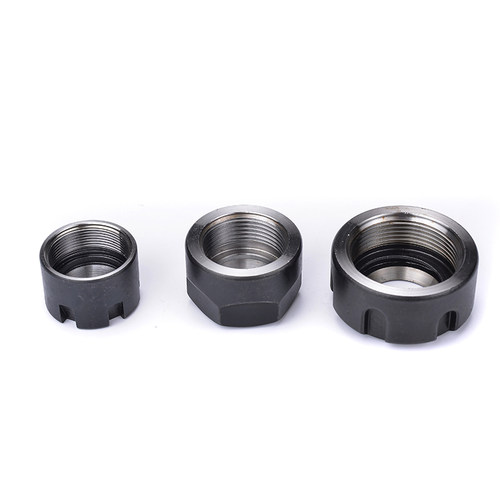 ER8刀柄A型螺母雕刻机ER11主轴刀杆UM外六角er16ER2025ER3240螺帽