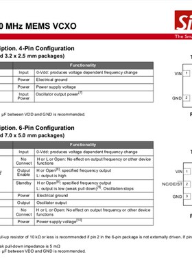 SITIME VCXO 7050 5070 编程定 100M 100KMHZ 100.000MHZ 压控晶