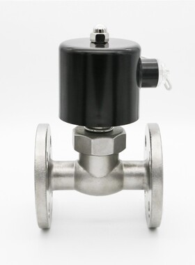 ZBSF蒸汽电磁阀220V24V法兰耐高温气阀电控制DN15/20/25/32/40/50