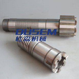 南通机床厂X6325铣床同步带轮花键轴结合器轴X6330主轴皮带轮配件