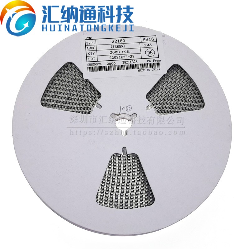 SMA 贴片肖特基二极管 SS12 SS14 SS16 SS110 DO-214AC 整盘