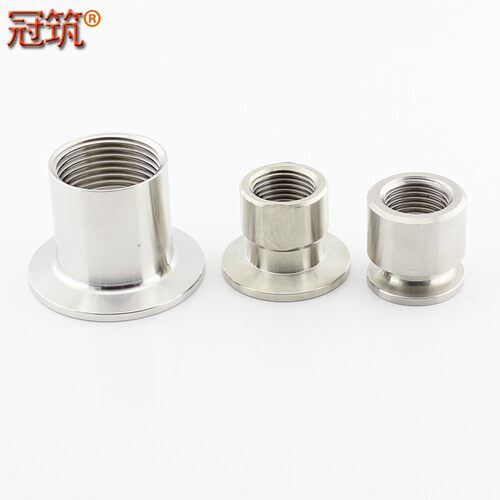 不锈钢真空KF快装内丝 压力表转接头卡箍螺纹M20 M14 KF16 25 40
