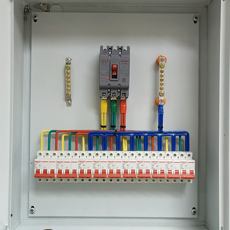 新品成套配电箱开关控制柜三相四线F电表箱工地二三级Y箱照明箱