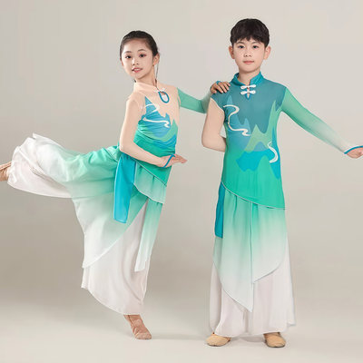 儿童古典舞演出服新款上