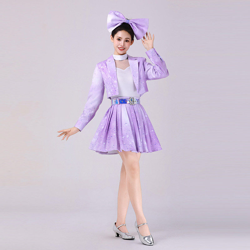 荃婉青春活力流行舞非我不可男女生团服演出服校园晚会现代开场舞