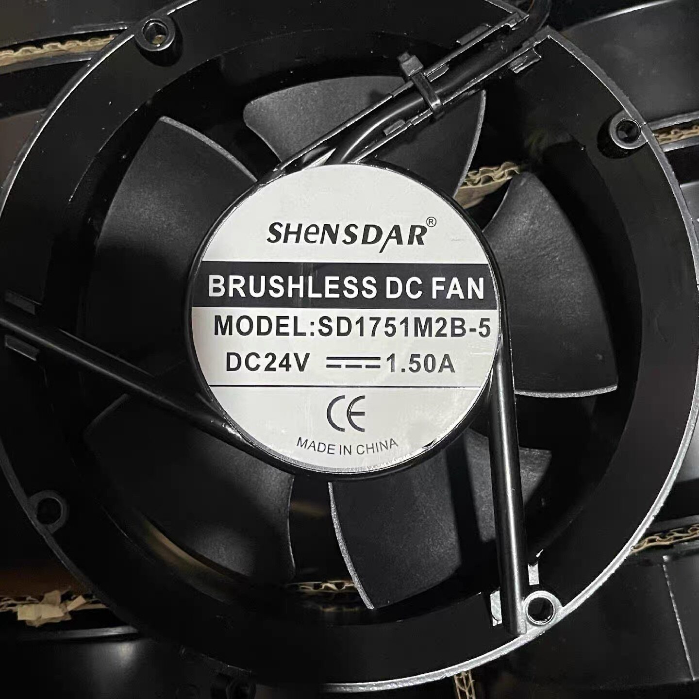 原装 SENSDAR SD1751M2B-5 D24V 1.50A 17CM大风量 散热电风扇12V
