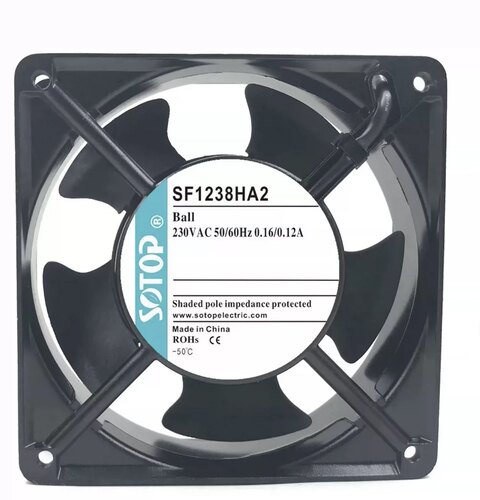 SOTOP全新现货 12CM/厘米 SF1238HA2 230V 机柜设备交流散热风扇