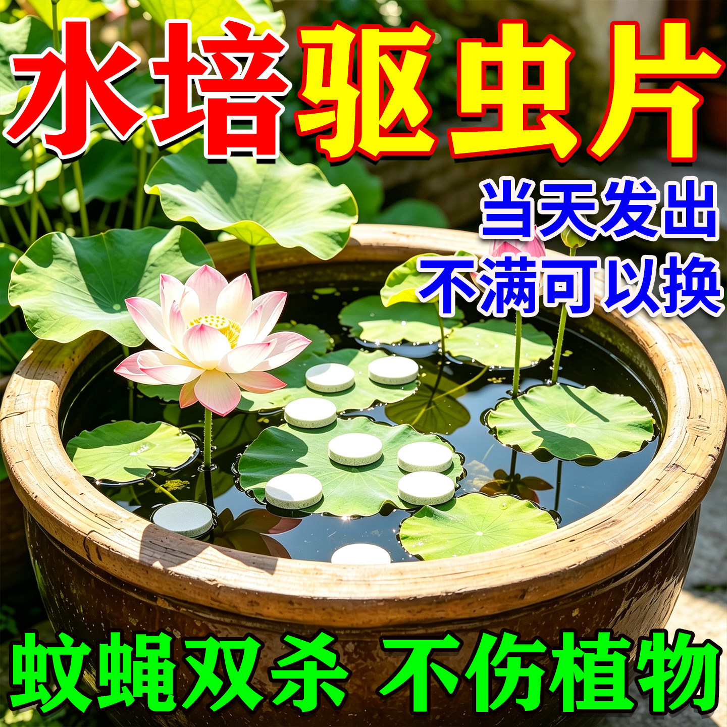水培植物杀虫片剂防虫片