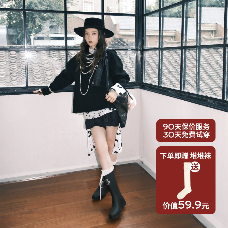 中筒女靴starbloom星花