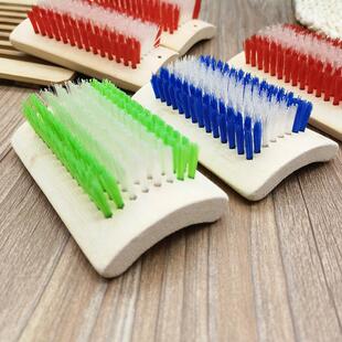 天然竹鞋刷长柄方柄家用清洁刷洗鞋刷子硬毛多功能洗衣板刷子鞋刷