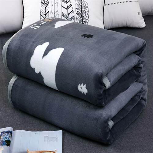 winter blanket soft warm quilt comforter Coral velvet blanke