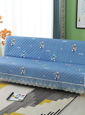 Capa de sofa cover ecido xadrez impermeável anti-deslizamen