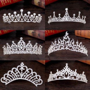 2018 new crown tiara bridal wedding accessories birthday