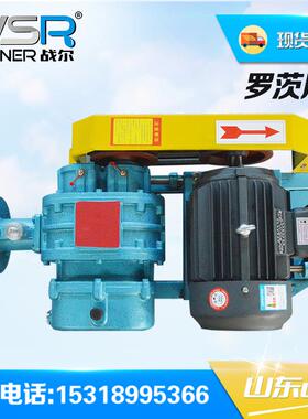 山西 SR65型三叶罗茨鼓风机 污水曝气用曝气机山东战尔机械厂家
