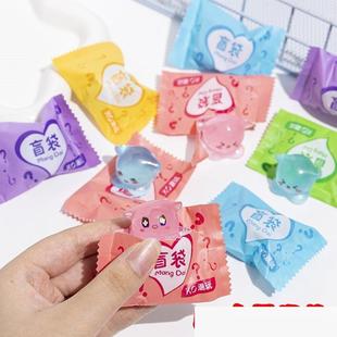 蛋仔派对神奇艾比水捏捏公仔玩偶摆件立体玩具盲盒盲袋娃娃小手办