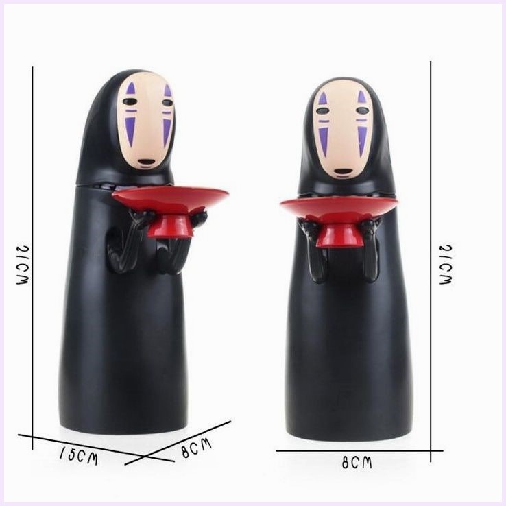 千里千寻抖音同款无脸男创意独特储蓄人脸存钱罐儿卧室摆件零钱罐