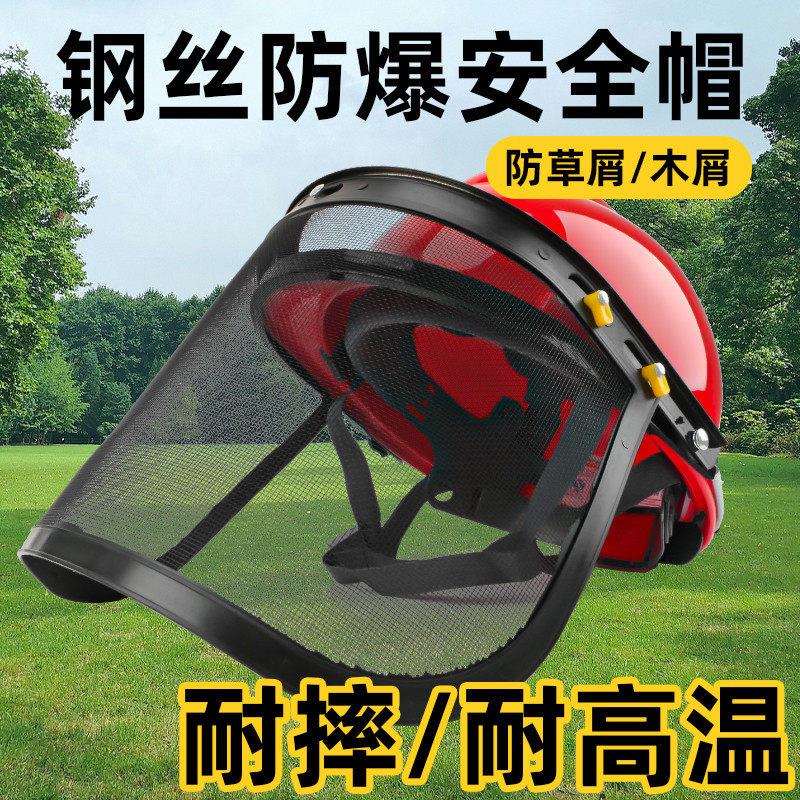 德国割草机安全帽防护面