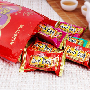 顺昌福白水贡糖 混合独立小包500g 蒜蓉贡糖软贡花生片糖破糖白茶