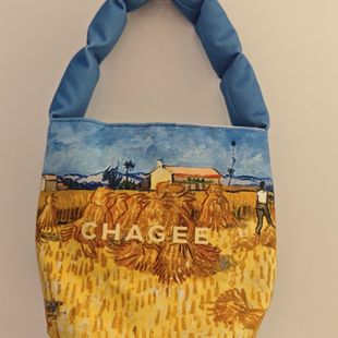 霸王茶姬周边晴山栖谷水桶包国内代购礼物包包学生上班手提化妆包