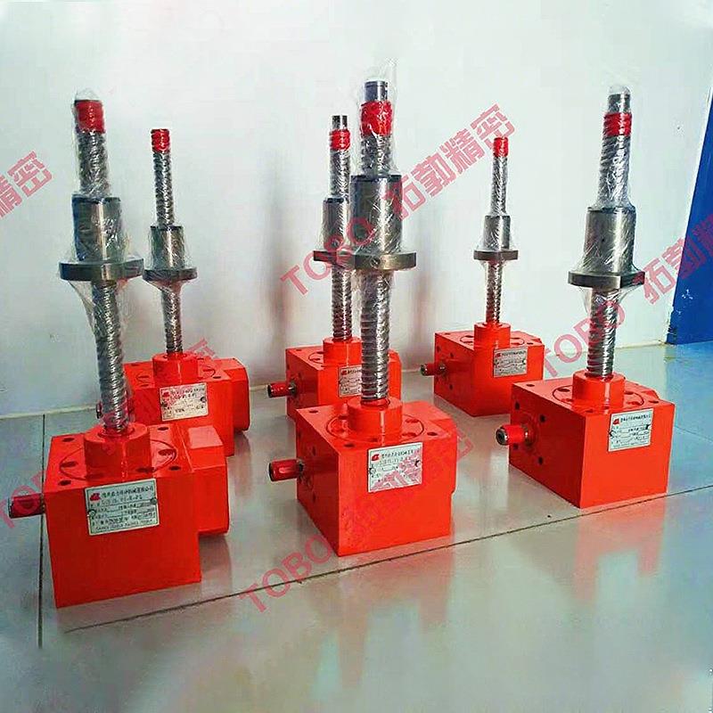 拓勃精密SGA10丝杆升降机 小型起重平台蜗杆手摇丝杆螺旋升降机