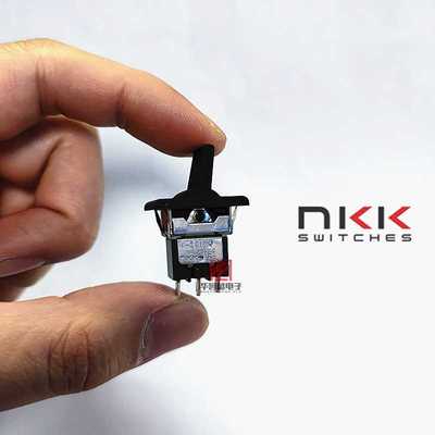 日本NKK 翘板开关 M-2012J+AT4151A+AT207A 3脚2档