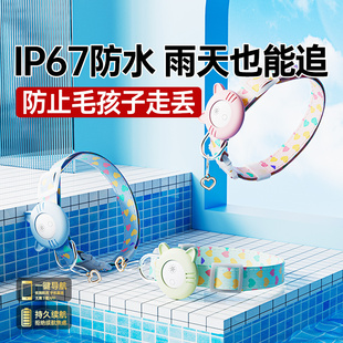 宠物定位器猫咪TAG定位项圈狗狗走丢神器全球导航位置追踪定位器