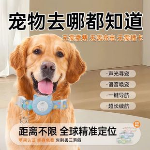 宠物定位器猫咪TAG定位项圈狗狗走丢神器全球导航位置追踪定位器