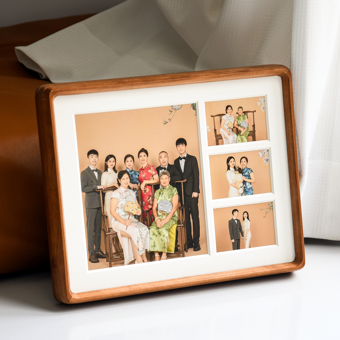 打印照片做成相框宝宝周岁生日