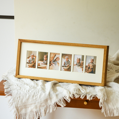 多宫格相框定制diy实木