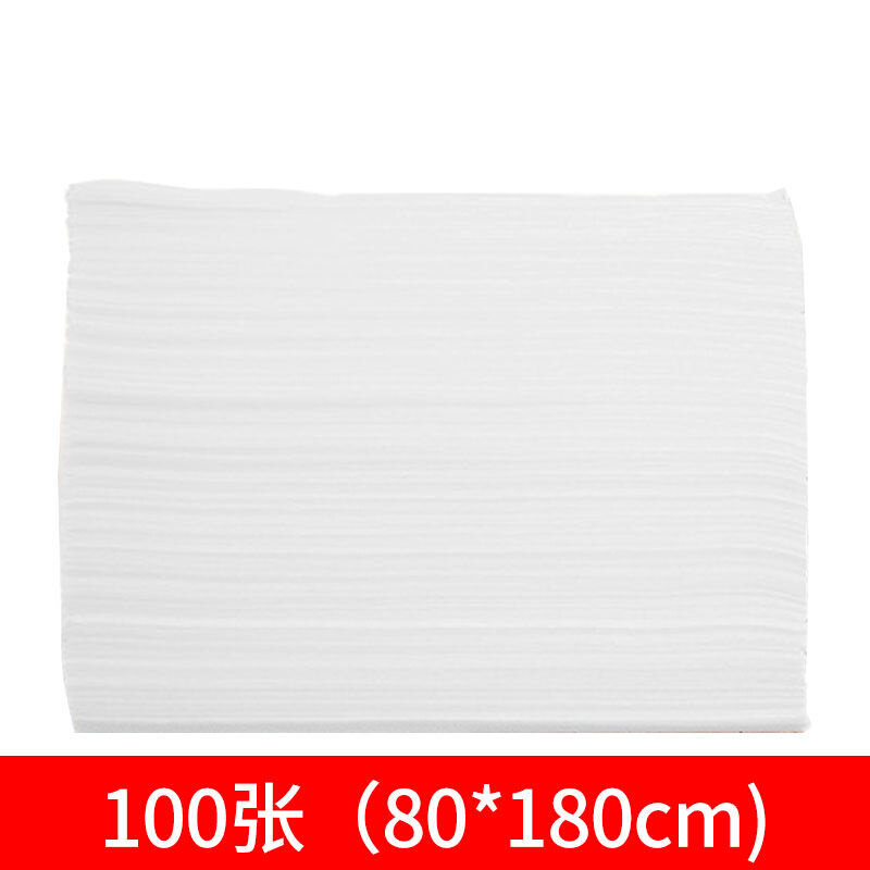 易美丽诺LCF0579一次性无纺布床单美容院旅行按摩隔脏透气白色80*