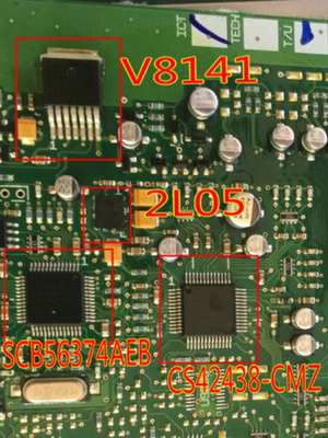 适用凯迪拉克别克GL8功放4件套SCB56374AEB NCV8141 2L05 CS42438
