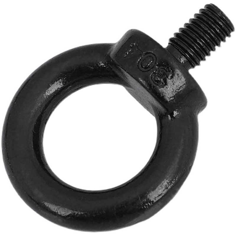 304不锈钢黑色国标吊环螺丝螺栓固定O型 M4M5M6M8M10M1S2M16M18M2