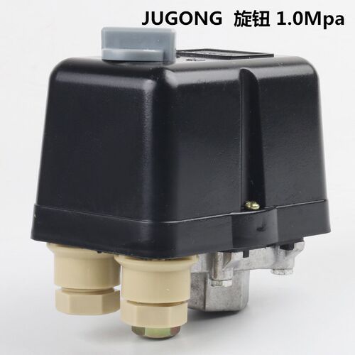 富邦FBANG空压机配件卧式旋钮压力开关 JUGONG气泵自动气压控制器