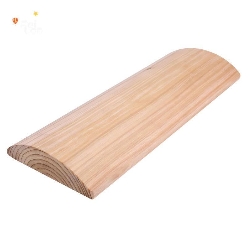 实木腰枕木腰垫腰椎盘q突出腰肌劳损矫正牵引原木睡眠腰部护理靠