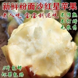 粉面沙甜苹果宝宝刮果泥新鲜红星红香蕉婴儿老人孕妇吃农家非蛇果